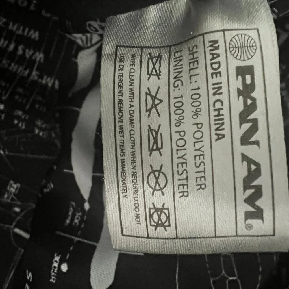 Pan Am Navy Blue Multipurpose Duffel/Gym/Carry-On/Overnight Bag - Picture 16 of 16